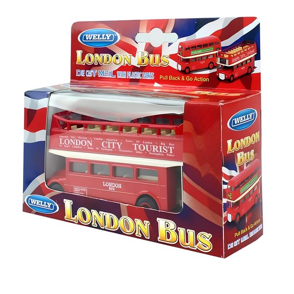 ماشین بازی ولی مدل اتوبوس لندن