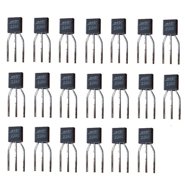  ترانزیستور میکروالکترونیکس مدل BC238 B بسته 20 عددی