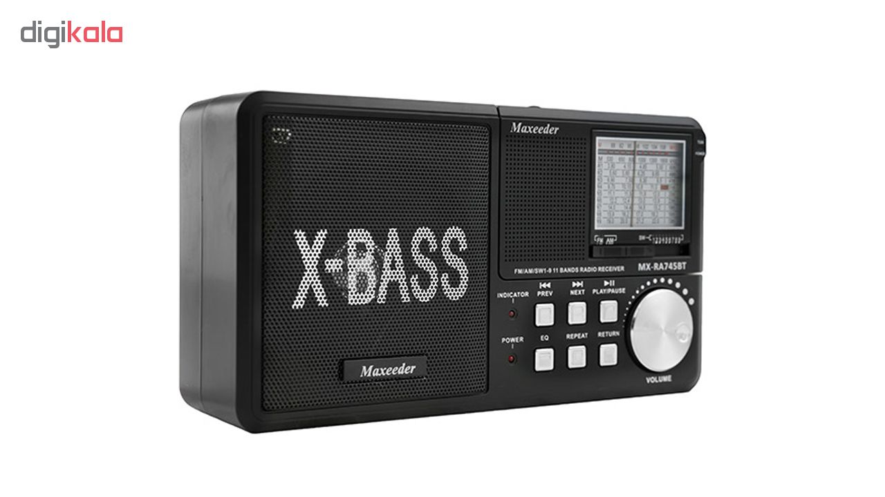 رادیو مکسیدر مدل MX-RA745BT