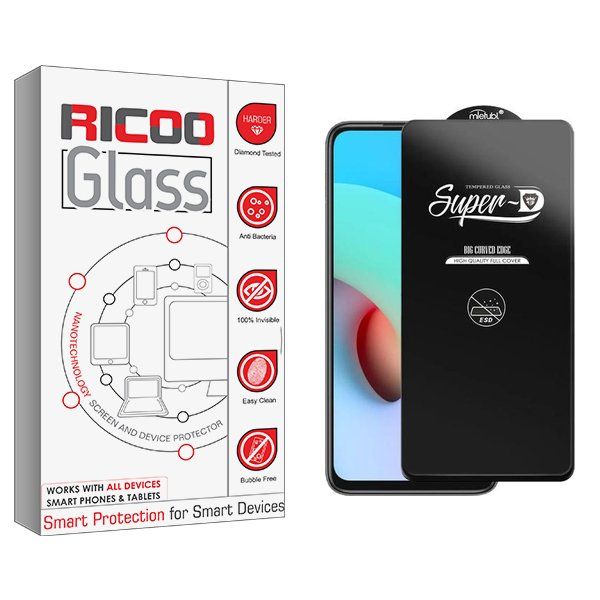 محافظ صفحه نمایش ریکو مدل RiC2 SuperD_ESD مناسب برای گوشی موبایل شیائومی Redmi 10
