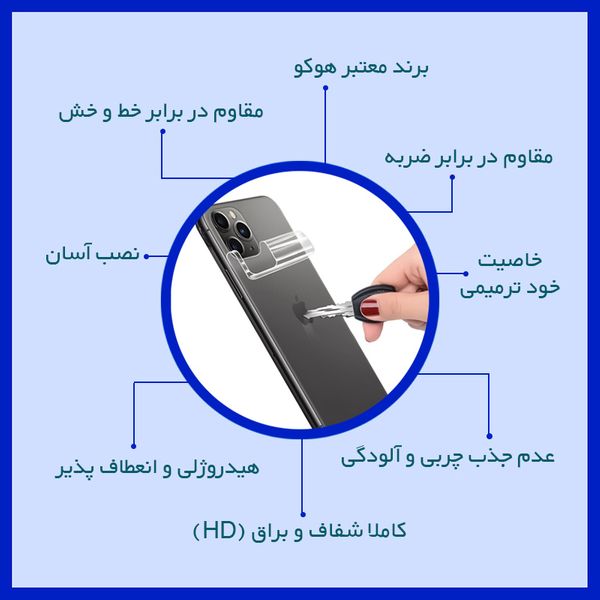 محافظ پشت گوشی شفاف هوکو مدل HyGEL مناسب برای گوشی موبایل شیائومی Poco X3 GT Egypt