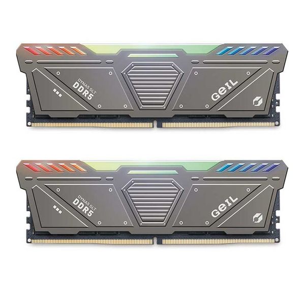 رم دسکتاپ DDR5 دوکاناله 5200 مگاهرتز CL34 گیل مدل POLARIS RGB ظرفیت 32 گیگابایت