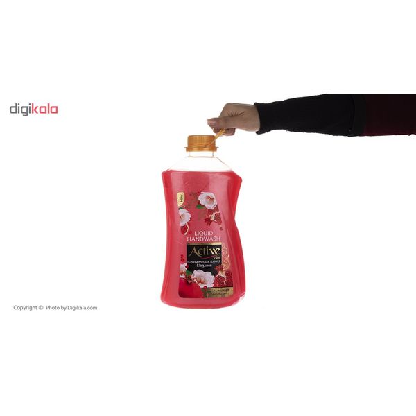 مایع دستشویی اکتیو مدل Pomegranate &amp; Flower مقدار 2500 گرم