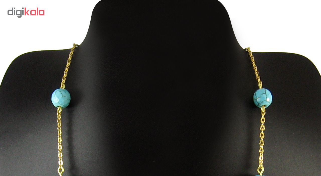 گردنبند طلا 18 عیار زنانه مانچو مدل Sfg613