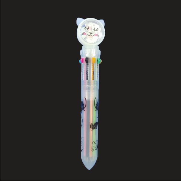 خودکار مدل 10 رنگ اکلیلی گربه