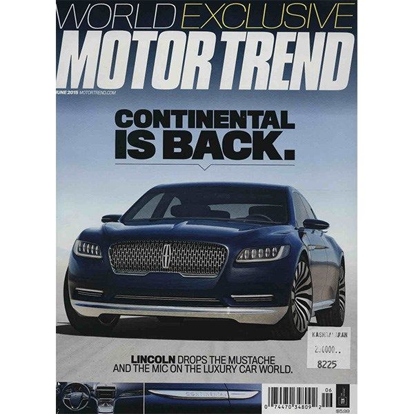 مجله موتور ترند - ژوئن 2015