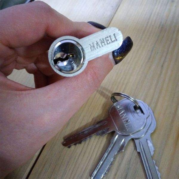 سیلندر قفل مانلی مدل آپارتمانی کد 70mm