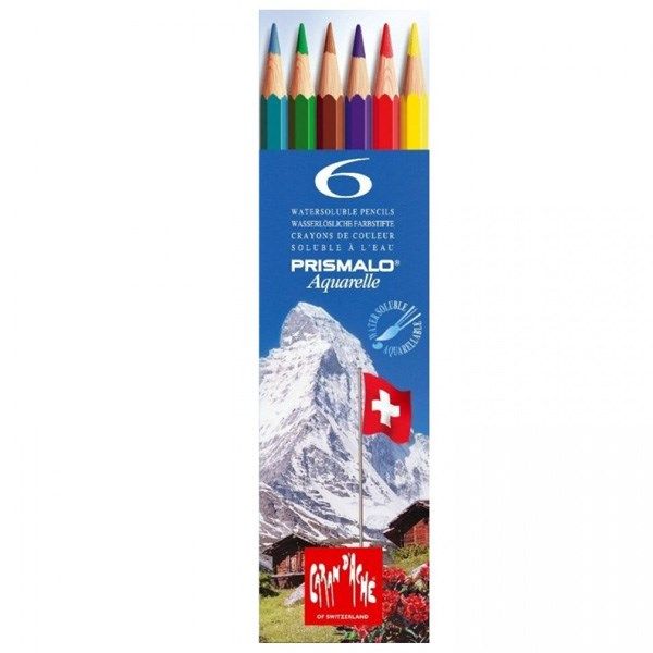 مداد آبرنگی 6 رنگ کارن داش سری پریس مالو آکوآرله کد 0999306