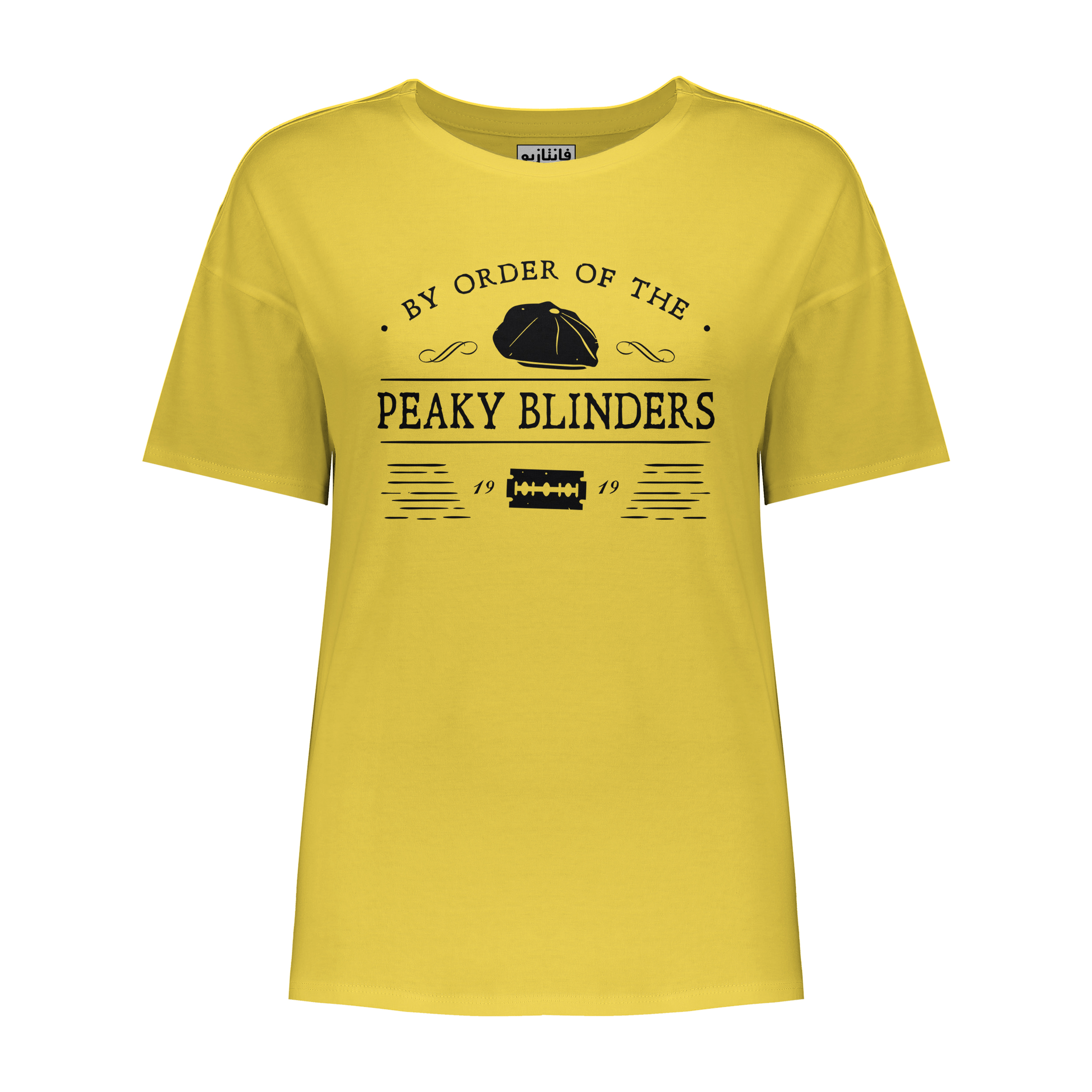 تی شرت آستین کوتاه زنانه فانتازیو مدل 136 طرح Peaky Blinders کد SPK002