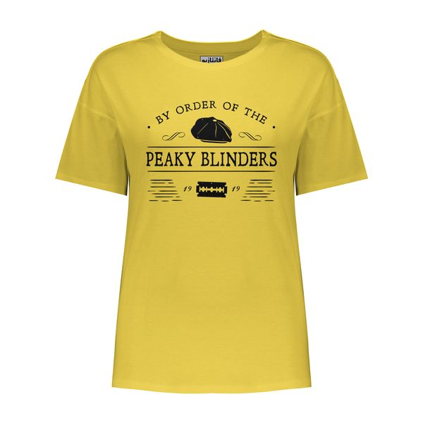 تی شرت آستین کوتاه زنانه فانتازیو مدل 136 طرح Peaky Blinders کد SPK002