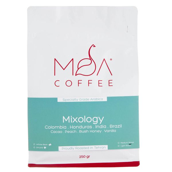 دانه قهوه Mixology موآ مقدار 250 گرم