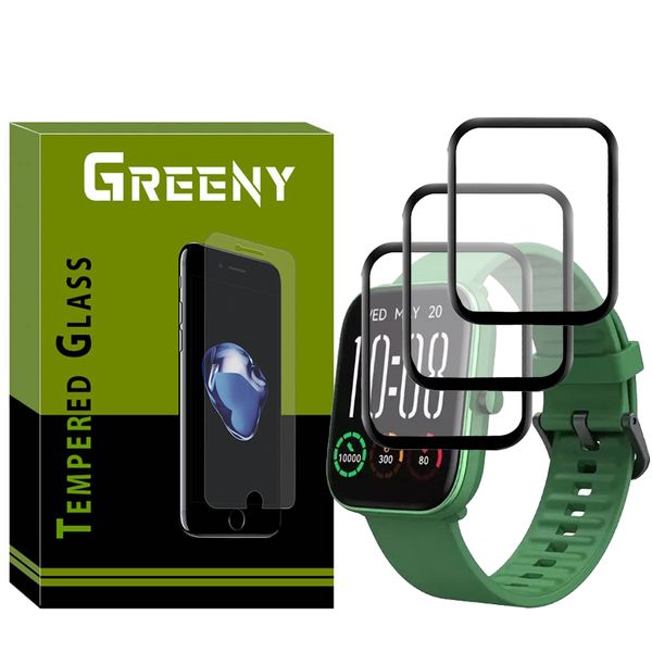 محافظ صفحه نمایش گرینی مدل GR-PM مناسب برای ساعت هوشمند شیائومی Haylou GST Lite بسته سه عددی