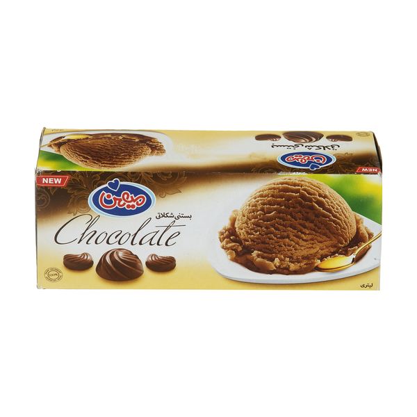 بستنی لیتری شکلاتی میهن - 420 گرم 
