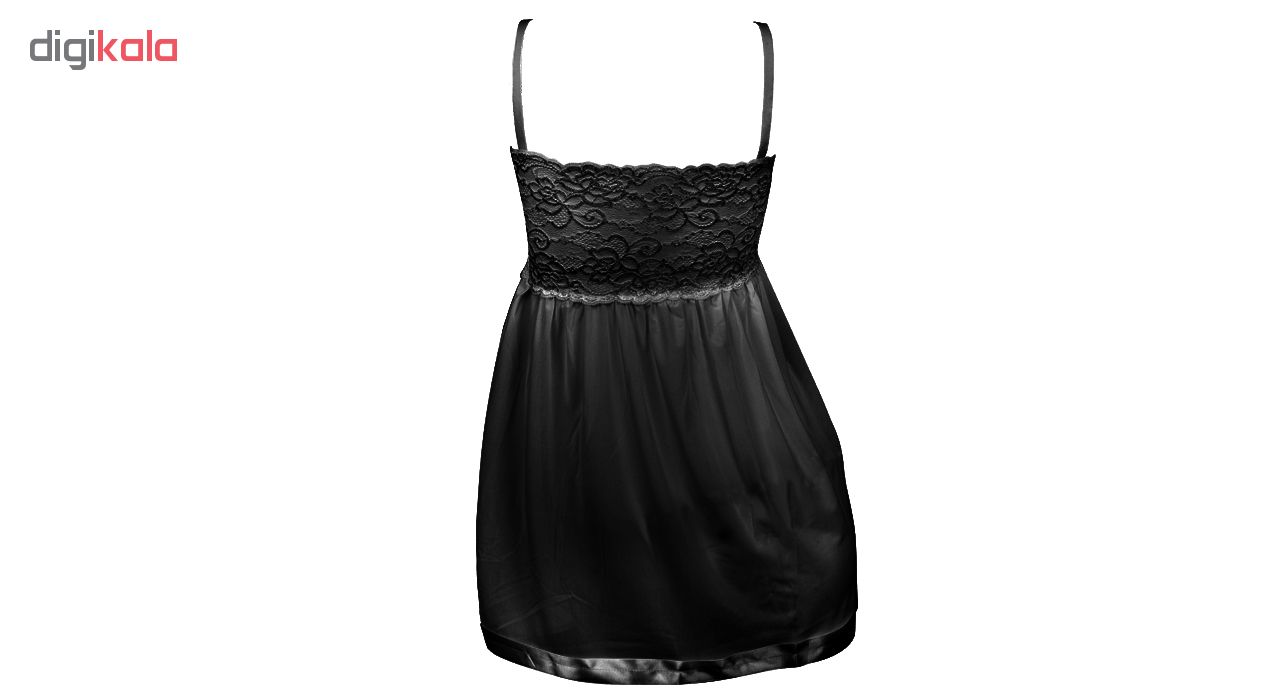 لباس خواب زنانه مدل Black-Prances 001