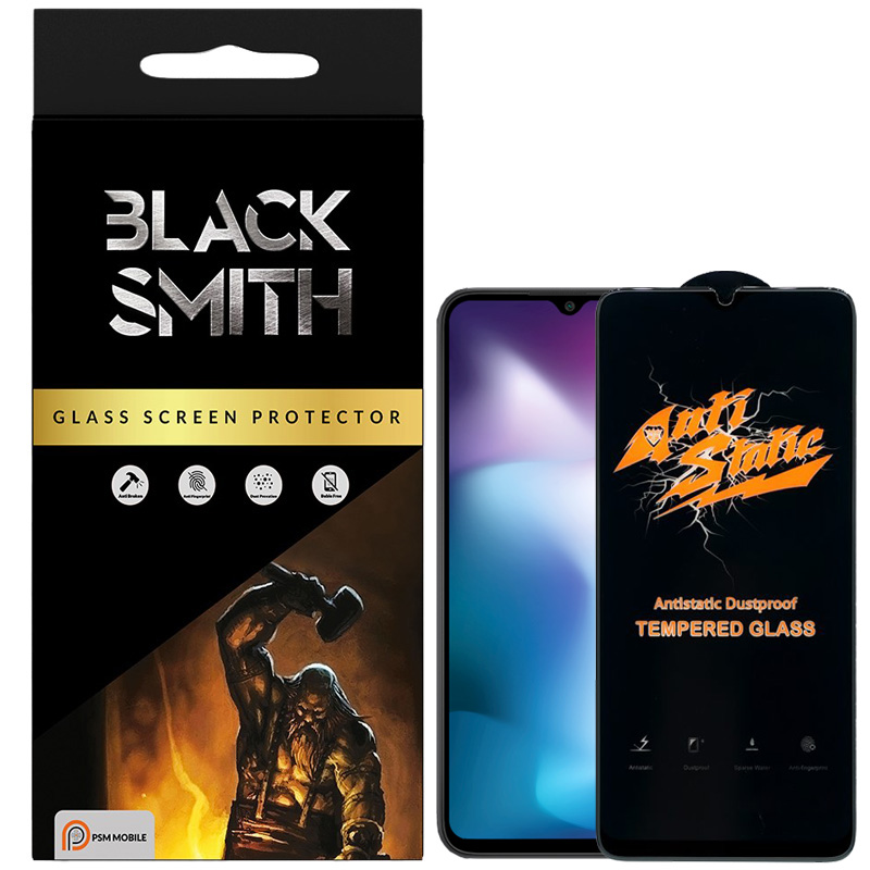 محافظ صفحه نمایش پی اس ام‌ موبایل مدل BlackSmith مناسب برای گوشی موبایل شیائومی Redmi 9 Activ 4G