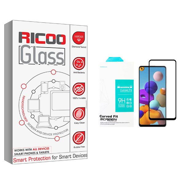 محافظ صفحه نمایش ریکوو مدل +HD مناسب برای گوشی موبایل سامسونگ Galaxy A21s