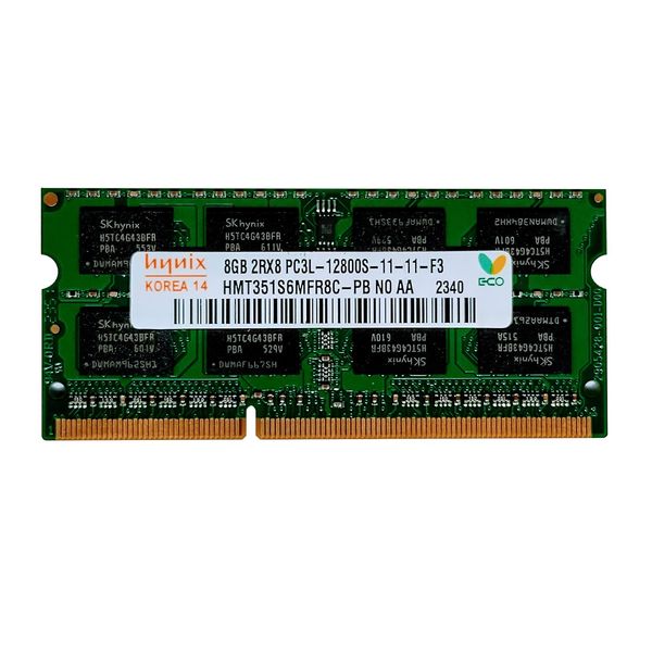 رم لپ تاپ DDR3 تک کاناله 1600 مگاهرتز CL11 هاینیکس مدل PC3L-12800U ظرفیت 8 گیگابایت