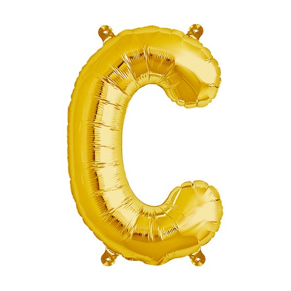 بادکنک فویلی سورتک طرح حروف انگلیسی مدل C