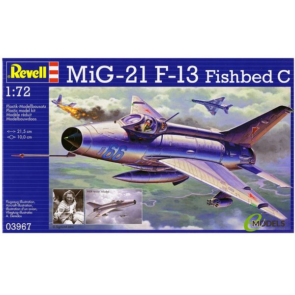 مدلسازی Revell مدل MiG 2 F 13 Fishbed C