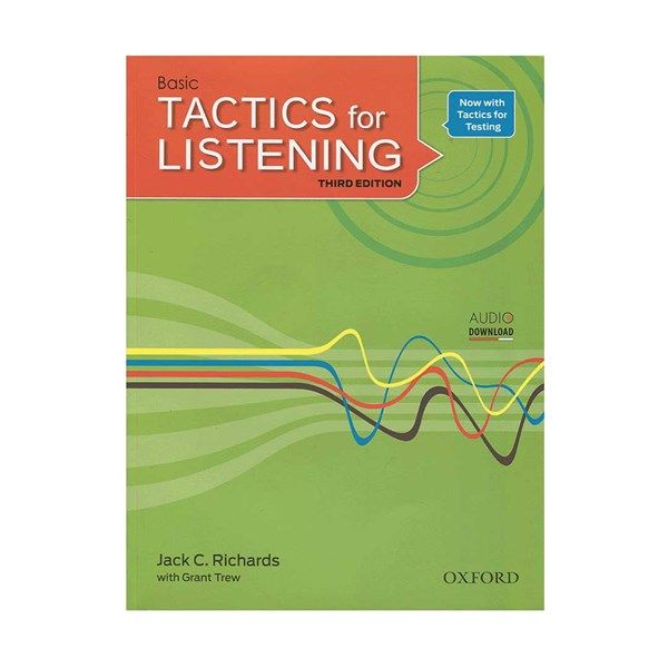 کتاب tactics for listening basic اثر Jack C. Richards انتشارات cambridge 