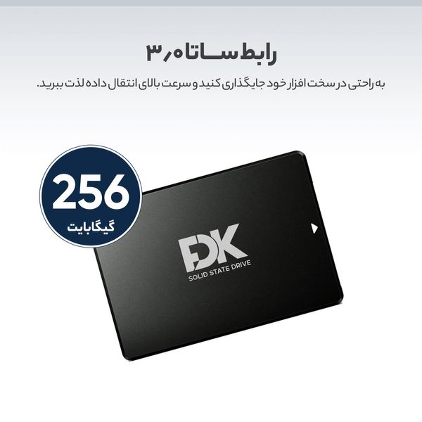 اس اس دی اینترنال فدک مدل B5 256GB ظرفیت 256 گیگابایت