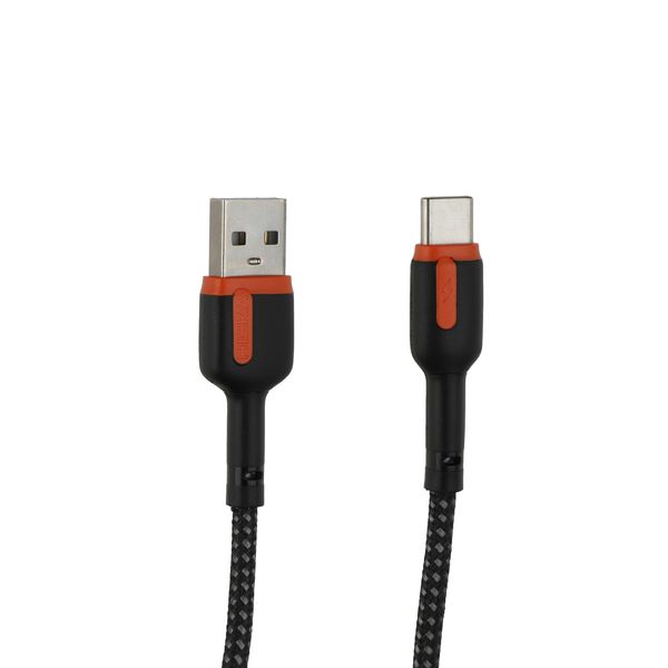 کابل تبدیل USB به USB-C هیسکا مدل LX-2022 طول 2 متر 