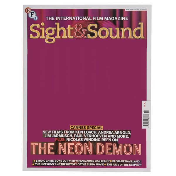 مجله Sight & Sound - جولای 2016