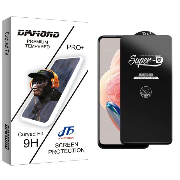 محافظ صفحه نمایش جی اف مدل Diamond SuperD_ESD مناسب برای گوشی موبایل شیائومی Redmi Note 12