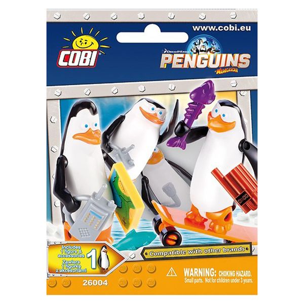 ساختنی کوبی مدل madagaskar penguins