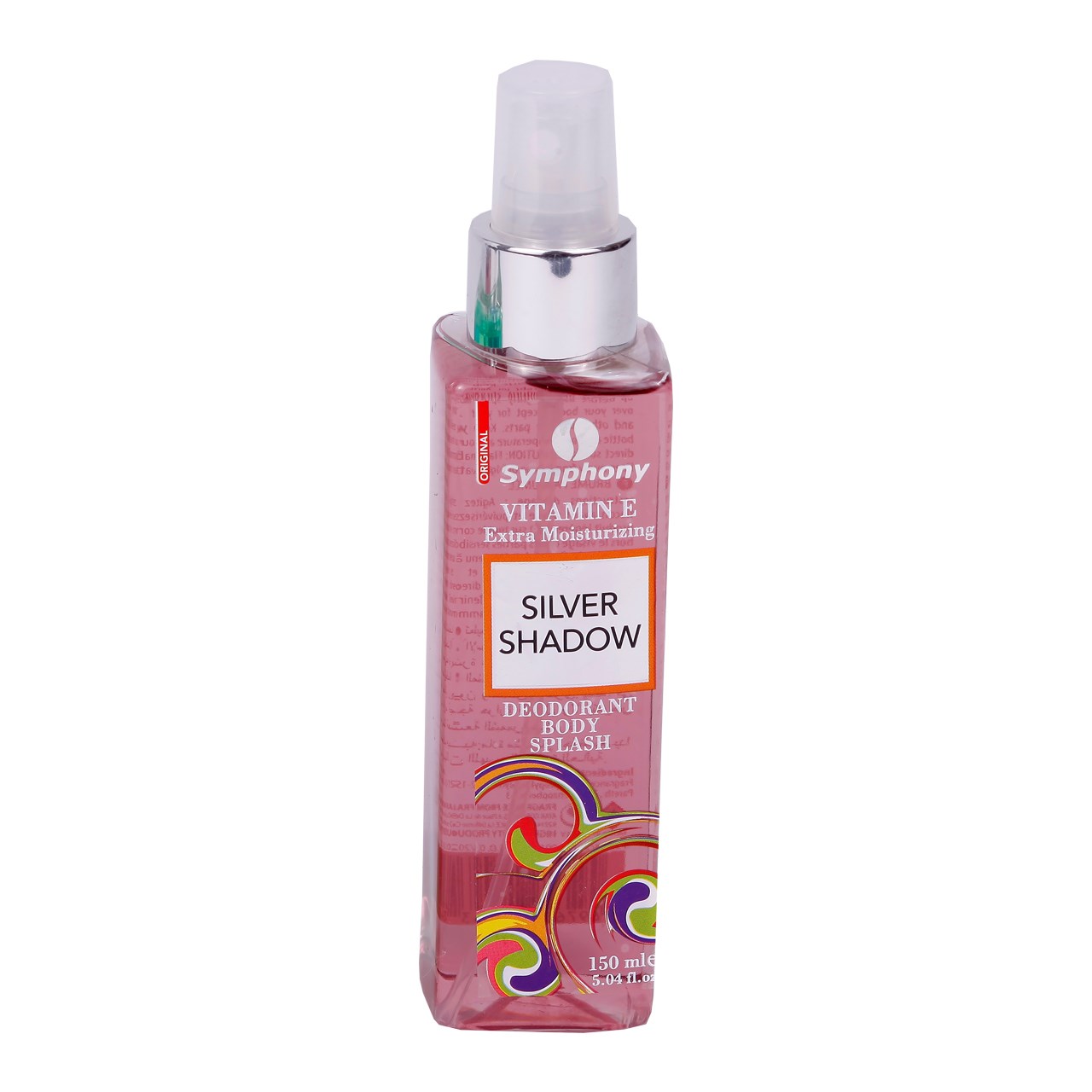 اسپری ضد تعریق و خوشبو کننده بدن مردانه سیمفونی مدل Silver Shadow حجم 150ml