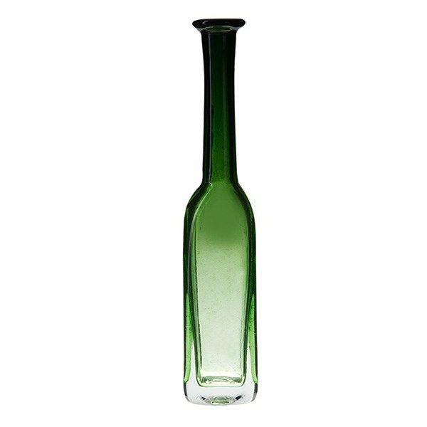 بطری شیشه ای گالری گل کار مدل گردن بلند
