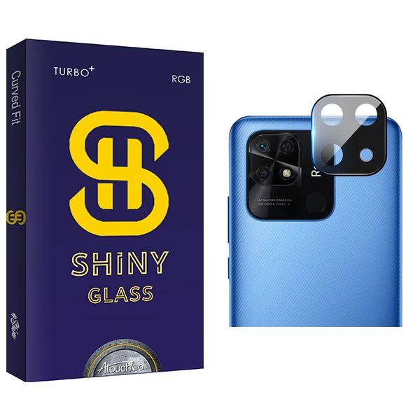 محافظ لنز گوشی آتوچبو مدل Shiny 3D مناسب برای گوشی موبایل شیائومی Redmi 10C