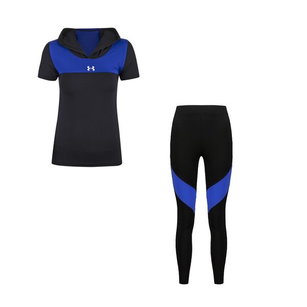 ست تی شرت و شلوار ورزشی زنانه مدل ak710102-1401