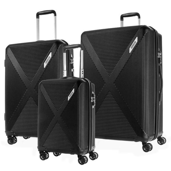مجموعه سه عددی چمدان امریکن توریستر مدل CUATRO HN1