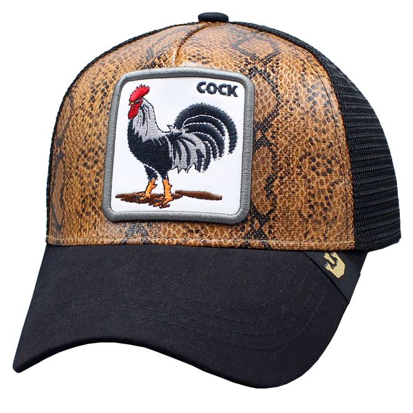 کلاه گورین براز مدل بیسبالی پشت توری Goorinbros طرح Cock