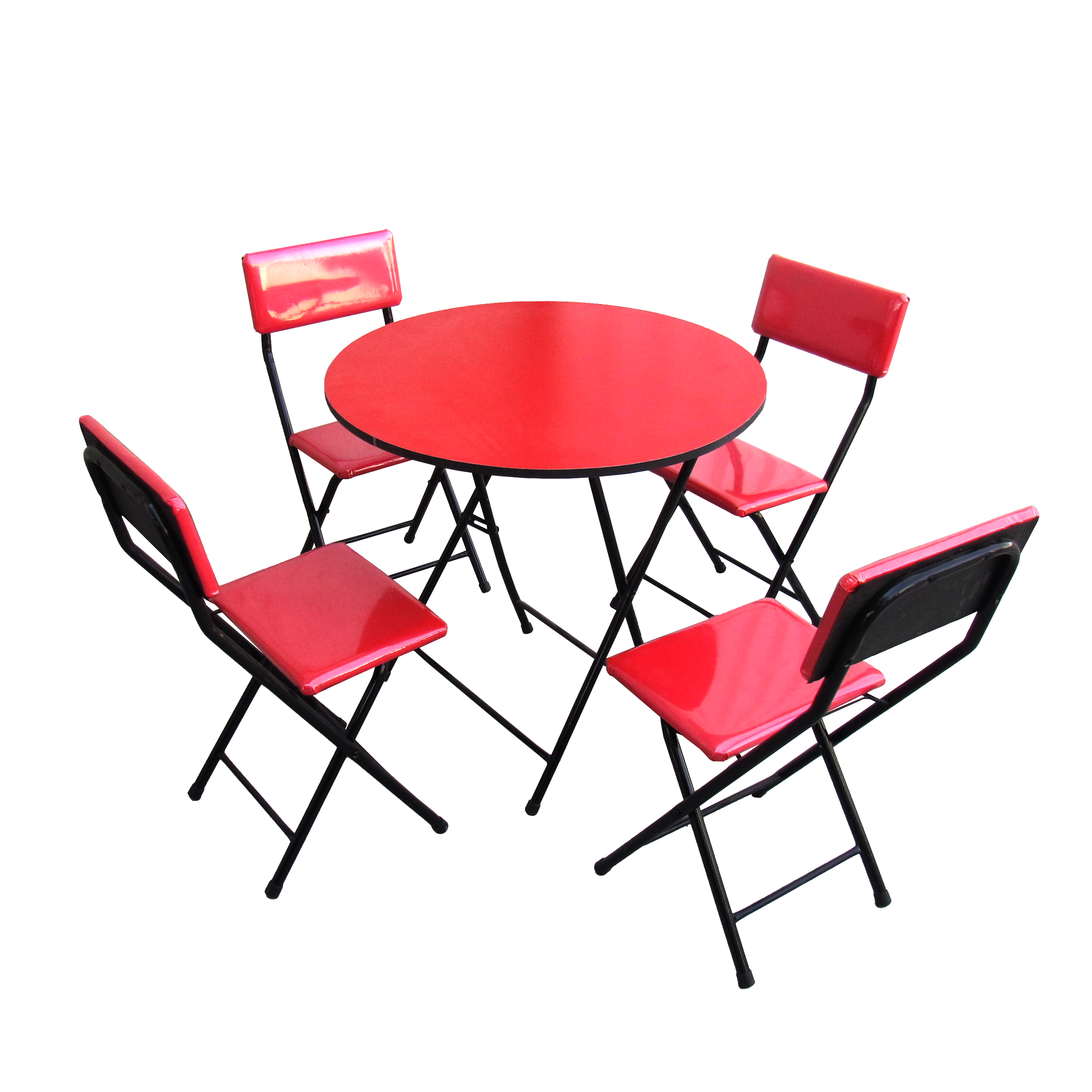میز و صندلی ناهارخوری 4 نفره میزیمو مدل تاشو کد 5647