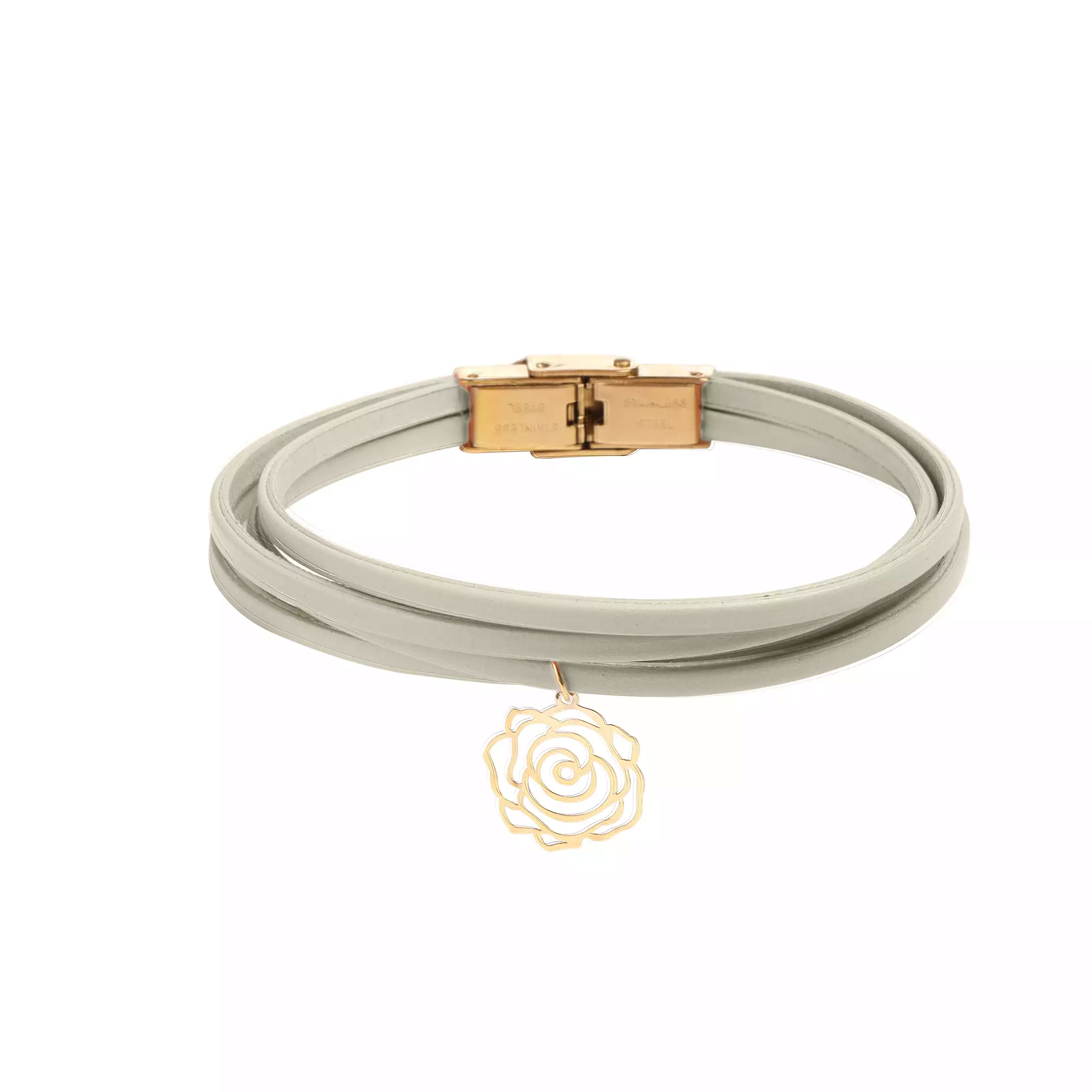 دستبند طلا 18 عیار زنانه روبی آرت گالری مدل GBT0188-3