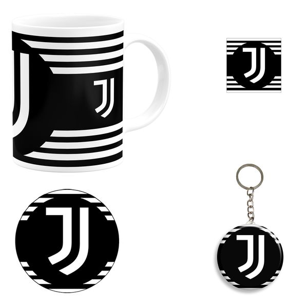 ست هدیه ماگ طرح باشگاه فوتبال یوونتوس مدل Juventus F.C کد B1