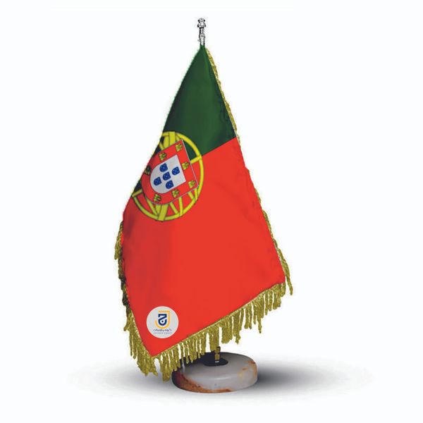 پرچم رومیزی جاویدان تندیس پرگاس مدل پرتغال کد 1