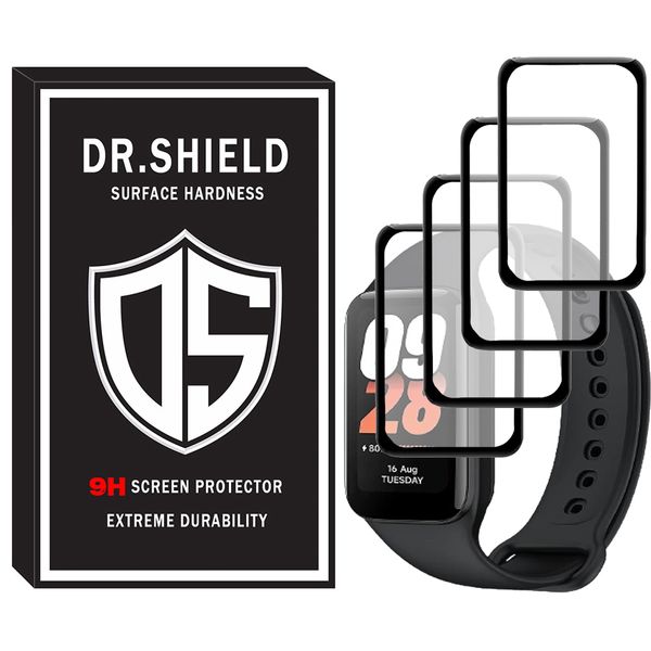 محافظ صفحه نمایش دکترشیلد مدل DR-PM مناسب برای ساعت هوشمند شیائومی Smart band 8 active بسته چهار عددی