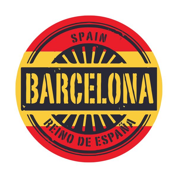 استیکر لپ تاپ طرح بارسلونا کد 713