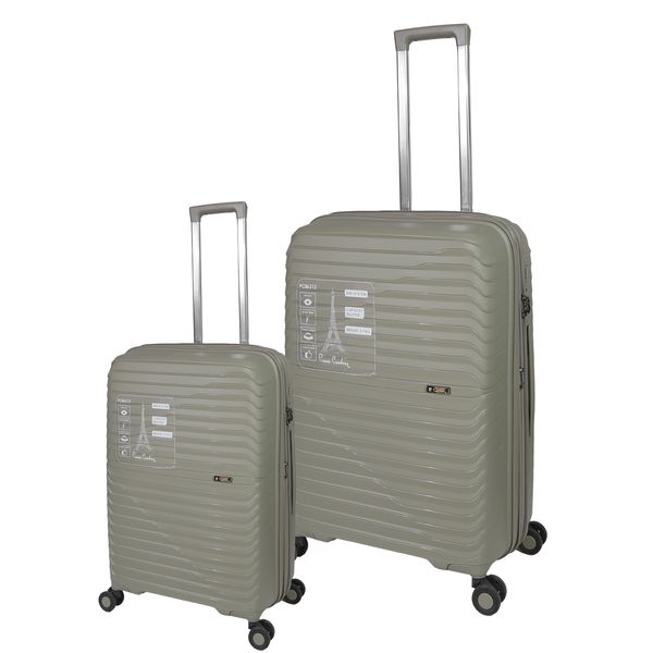 مجموعه دو عددی چمدان پیر کاردین مدل BASEL