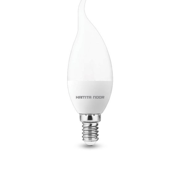 لامپ ال ای دی 7 وات همتانور مدل شمعی اشکی پایه E14
