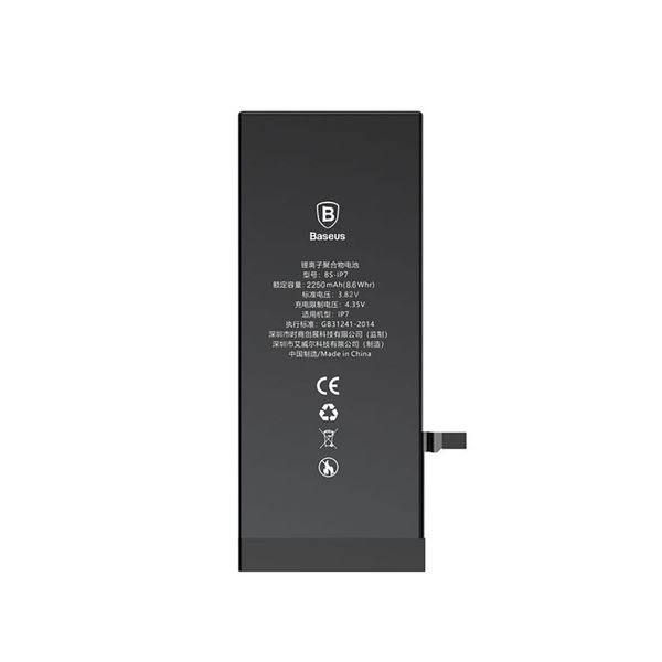 باتری موبایل باسئوس مدل ACCB-BIP7P ظرفیت 3400 میلی آمپر ساعت مناسب برای گوشی موبایل اپل iPhone 7Plus 