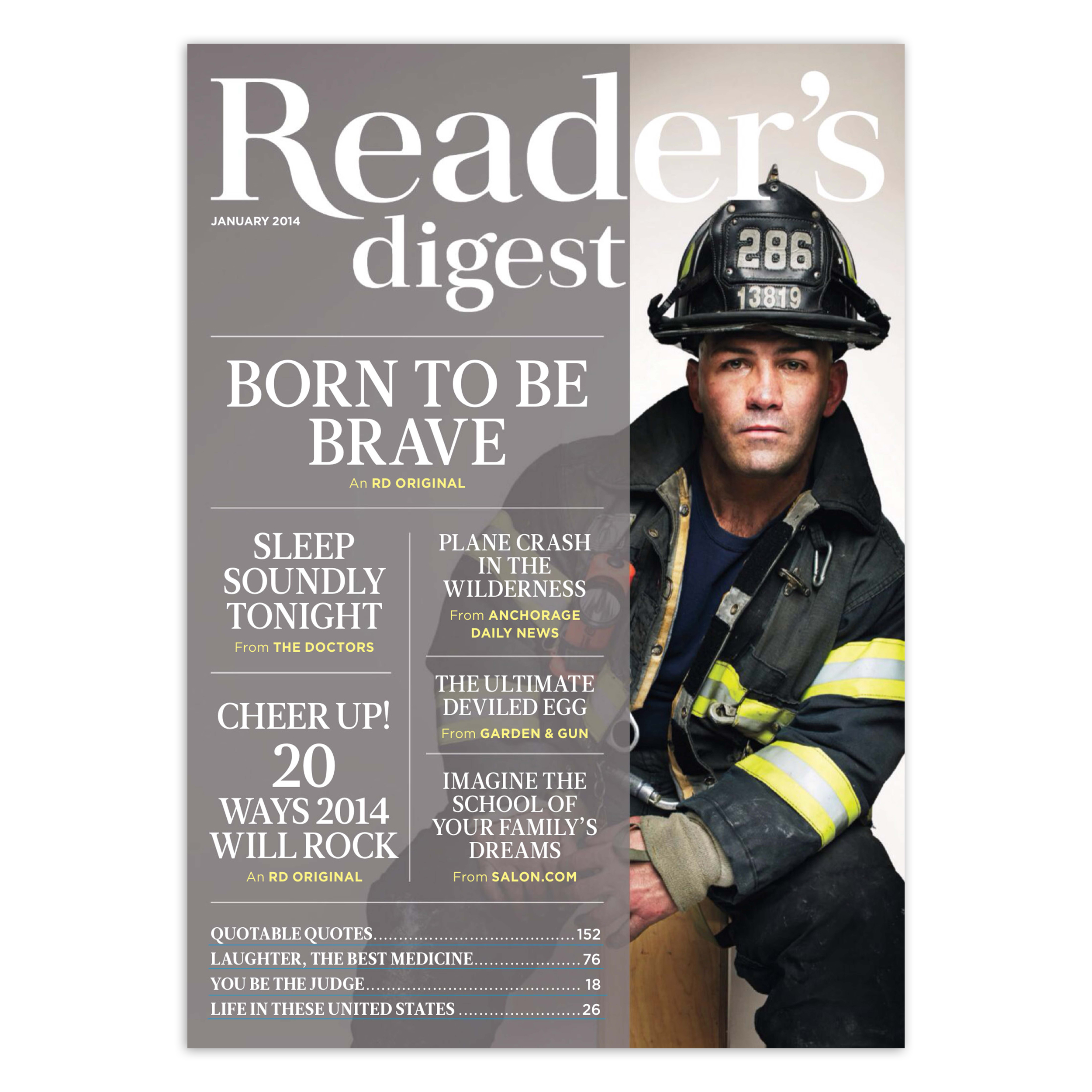 مجله Reader's Digest - ژانویه 2014