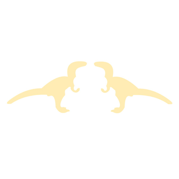 گوشواره طلا 18 عیار زنانه عدنان مدل دایناسور UZ73