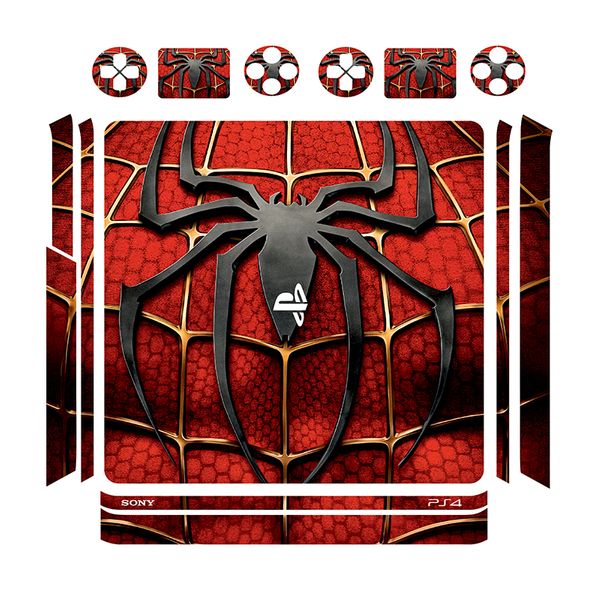  برچسب پلی استیشن 4 اسلیم  توییجین وموییجین مدل spider man 01 مجموعه 14 عددی 