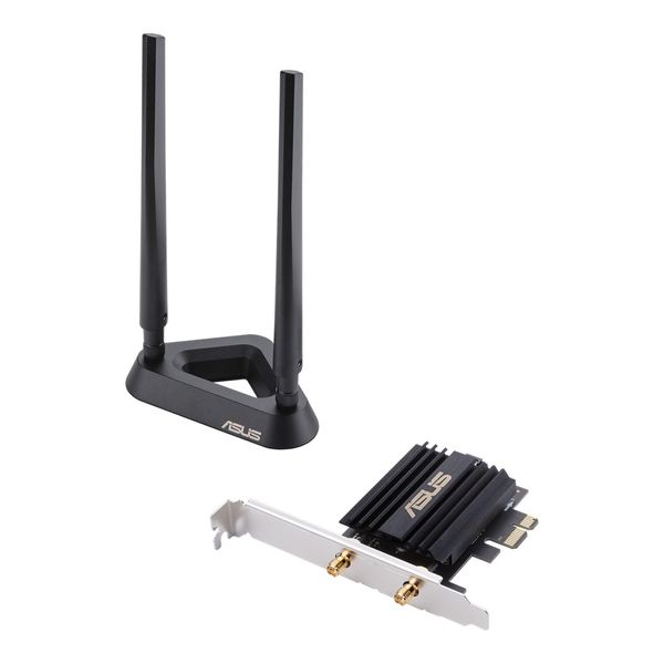 کارت شبکه بی سیم ایسوس مدل AX58BT PCI-E WiFi 6 with Bluetooth 5.0