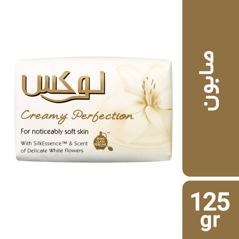 صابون لوکس مدل Creamy Perfection مقدار 125 گرم بسته 6 عددی