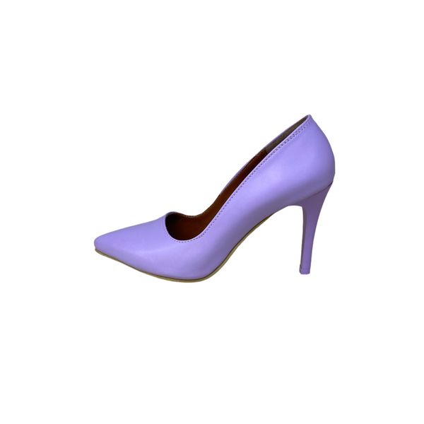 کفش زنانه مدل استلتو بیاله 2 بلند رنگ یاسی